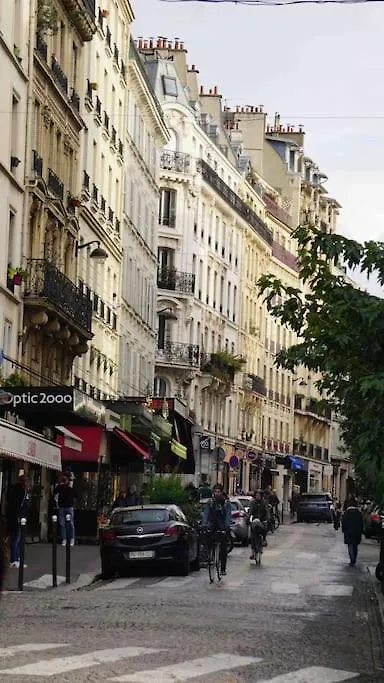 דירה Studio Romantique Paris Moulin Rouge Montmartre
